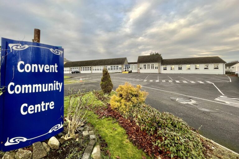 Athboy CCC View from outside, Convent Community Centre.