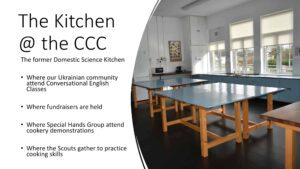 The kitchen at the Athboy CCC,