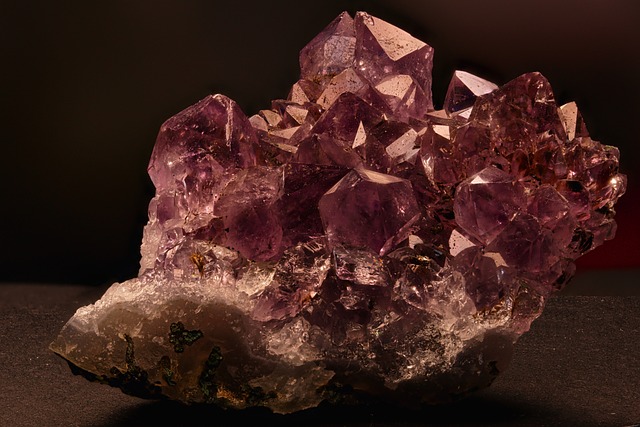 Purple crystal