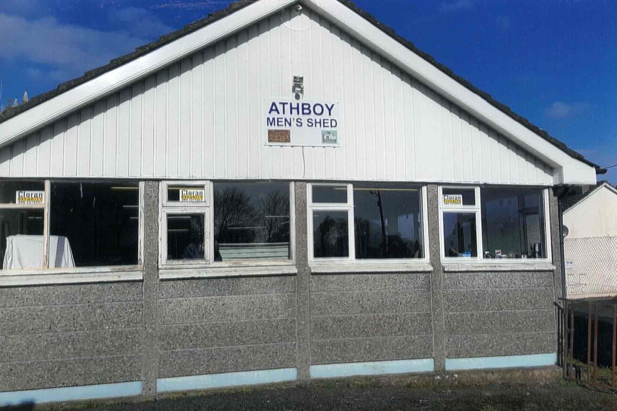 Athboy Men's Shed building.